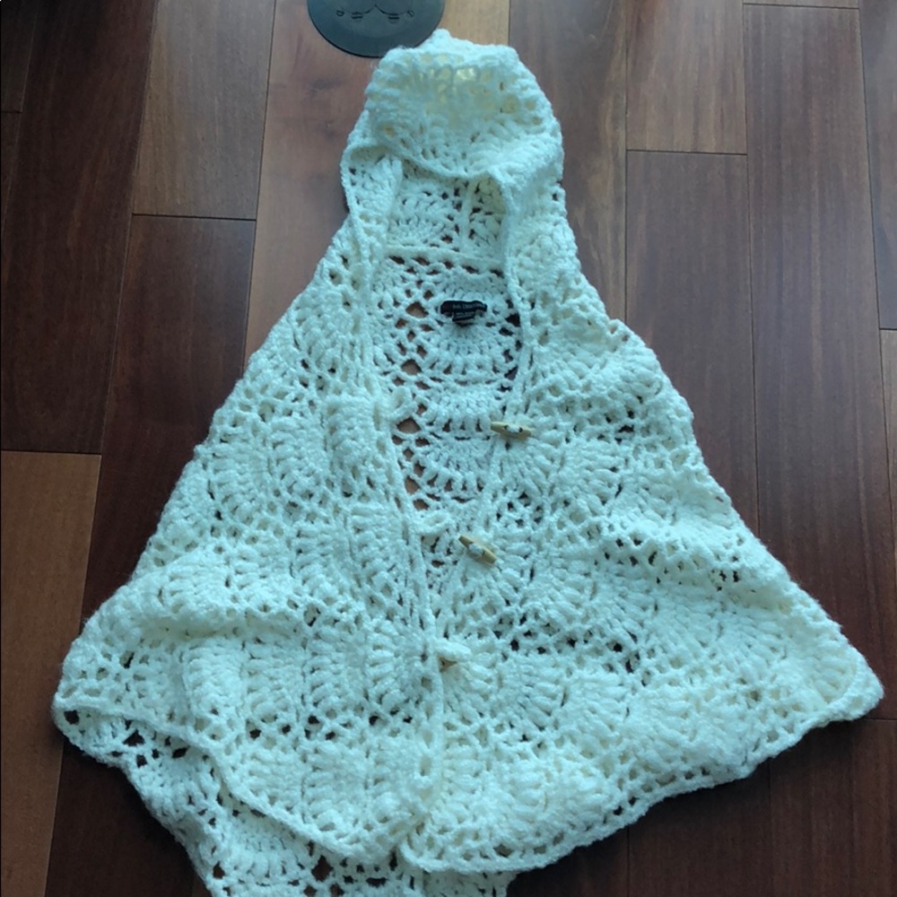 Cute Knit Poncho - image 1
